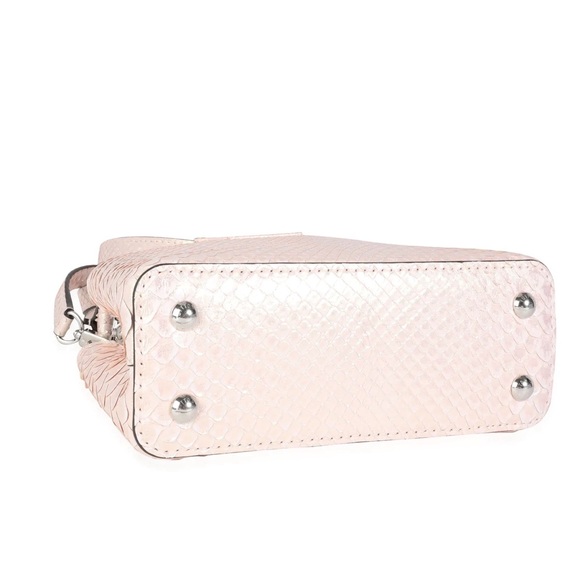 Louis Vuitton Iridescent Pink Python Mini Capucines - Picture 3 of 4